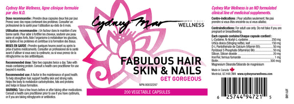 Fabulous Hair Skin & Nails - Cydney Mar Wellness