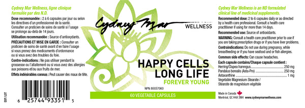 Des cellules heureuses, une longue vie, une éternelle jeunesse - Cydney Mar Wellness