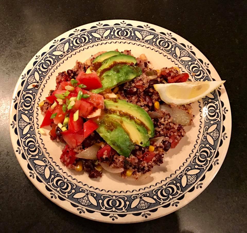 Spicy Quinoa Dish ~ Recipes for Health ~
