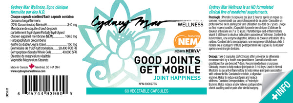 Good Joint, Get Mobile, Inflammation Support - Cydney Mar Wellness